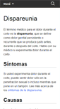 Mobile Screenshot of dispareunia.org
